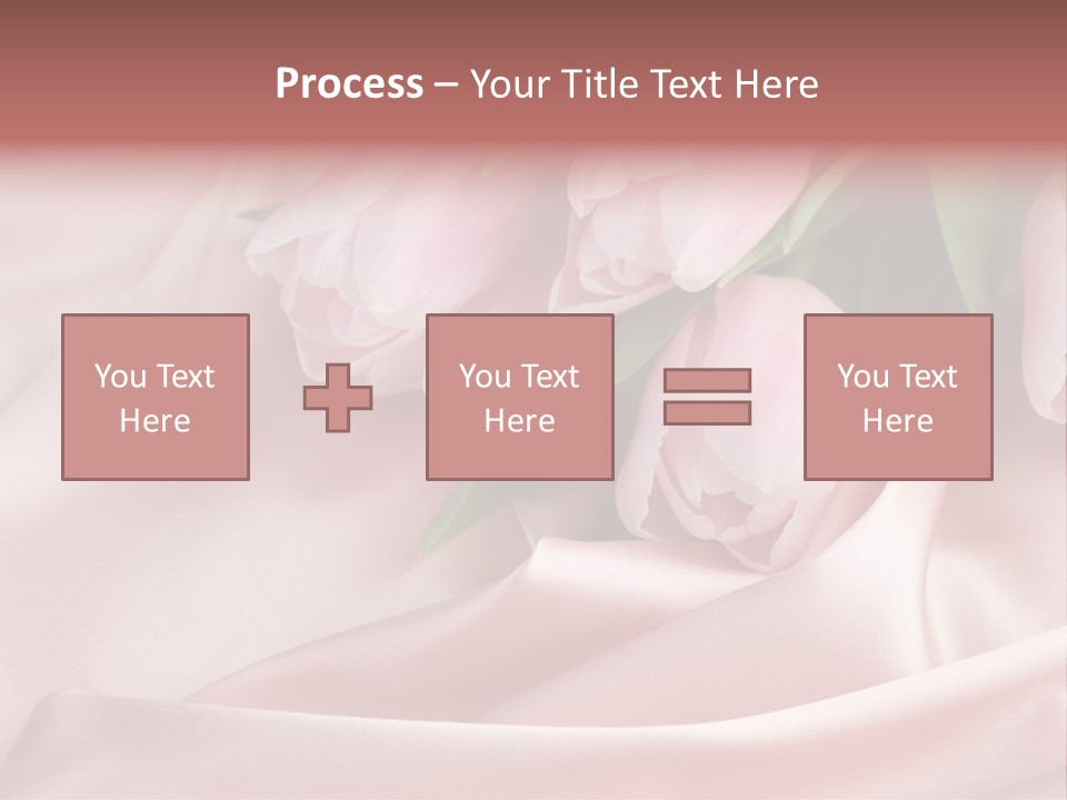 Pink Tulips PowerPoint Template