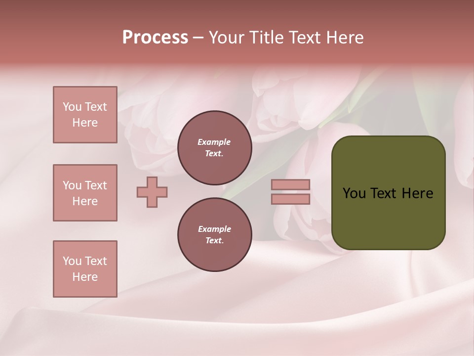 Pink Tulips PowerPoint Template