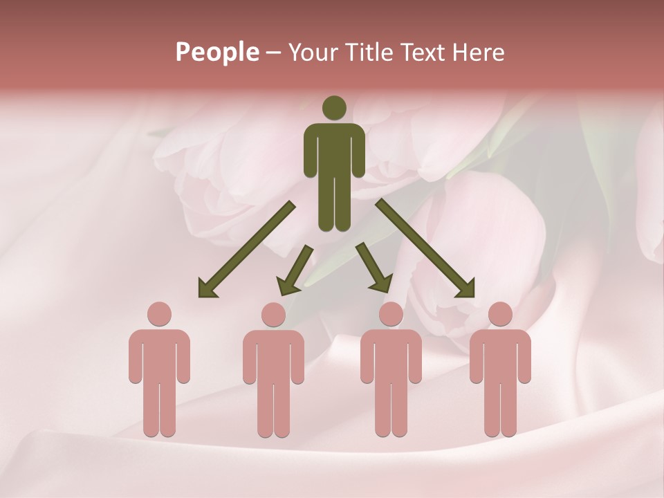 Pink Tulips PowerPoint Template