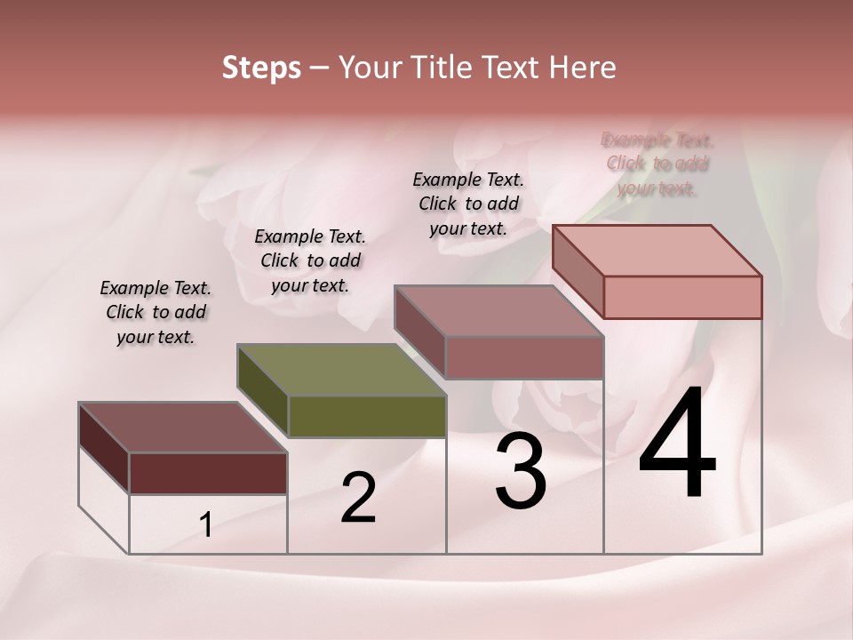 Pink Tulips PowerPoint Template