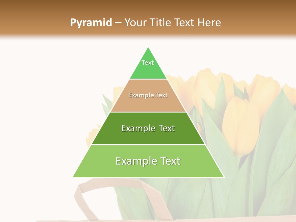 Yellow Tulips PowerPoint Template