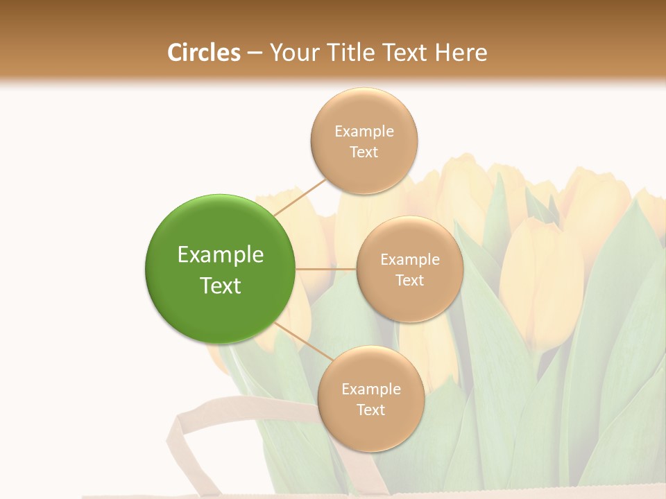 Yellow Tulips PowerPoint Template