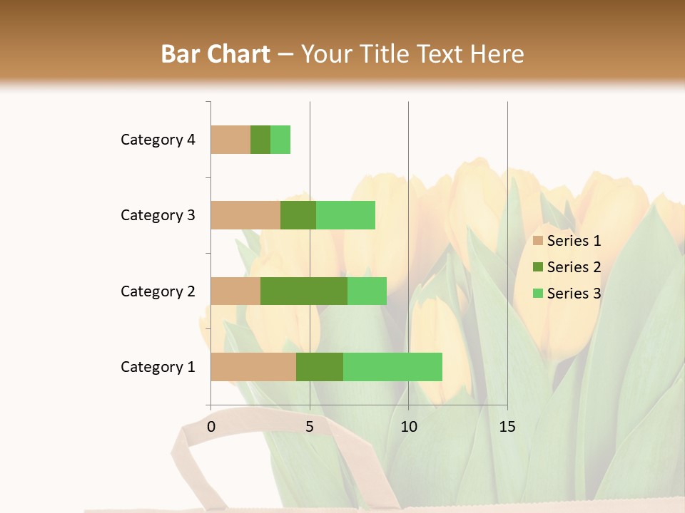 Yellow Tulips PowerPoint Template