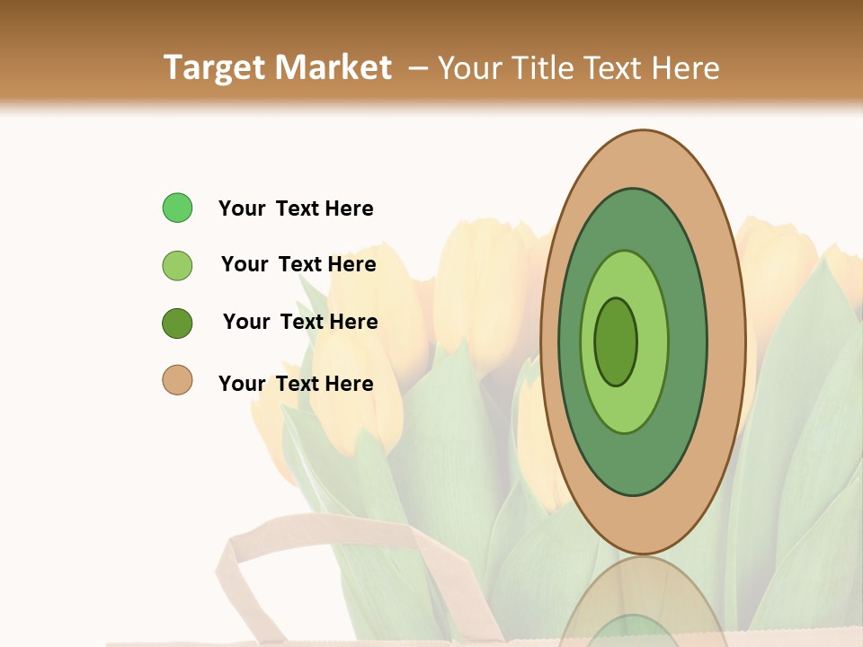 Yellow Tulips PowerPoint Template