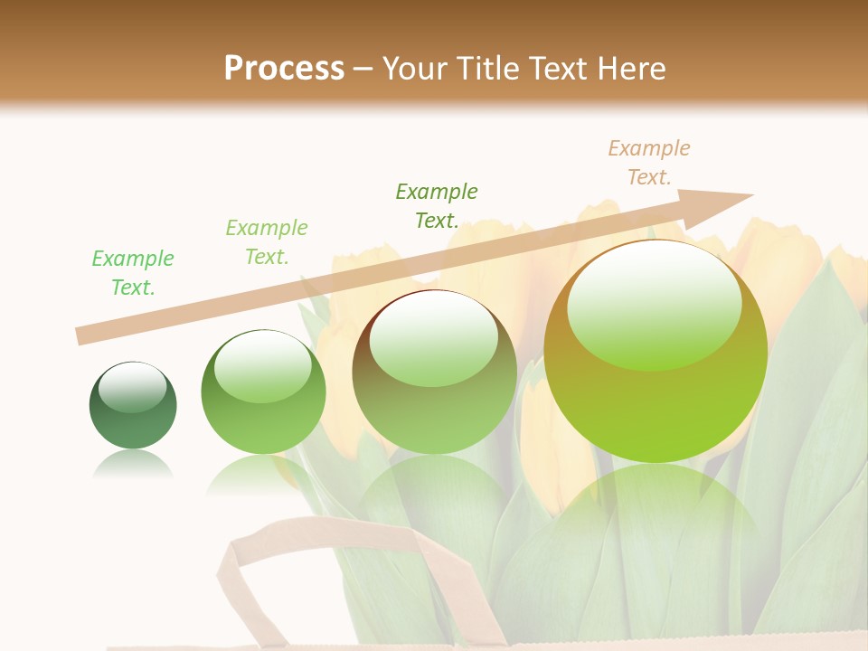 Yellow Tulips PowerPoint Template