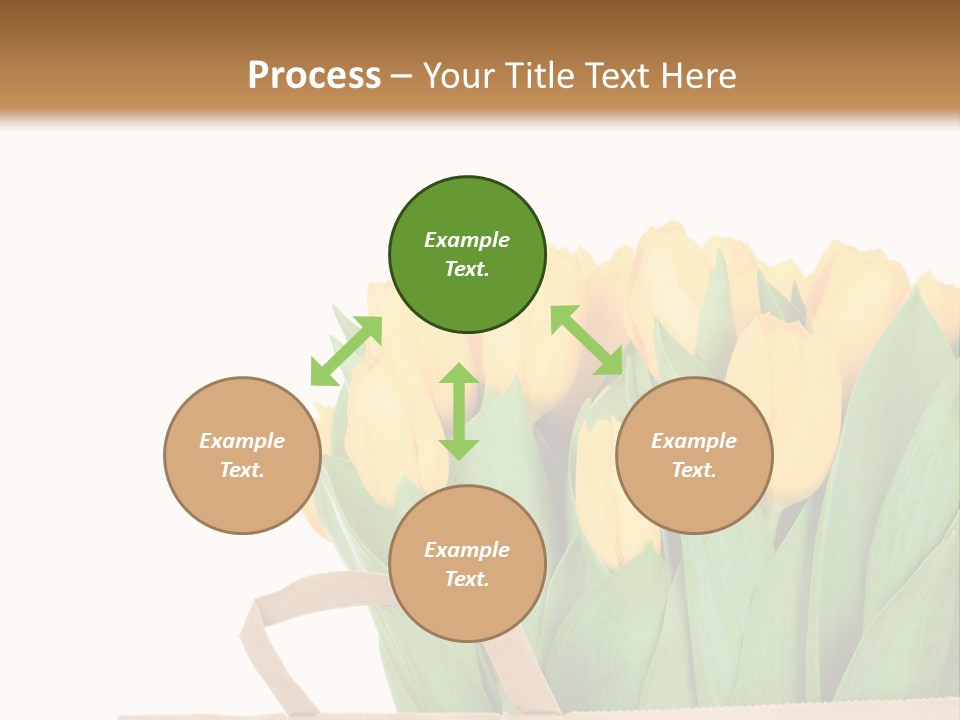 Yellow Tulips PowerPoint Template