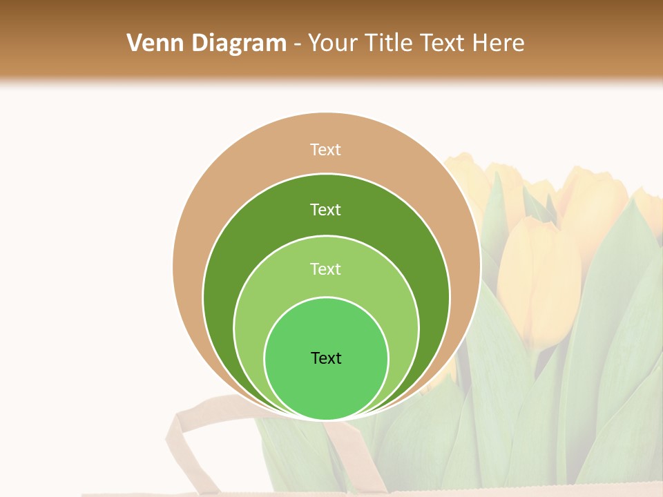 Yellow Tulips PowerPoint Template
