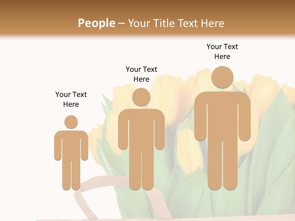 Yellow Tulips PowerPoint Template