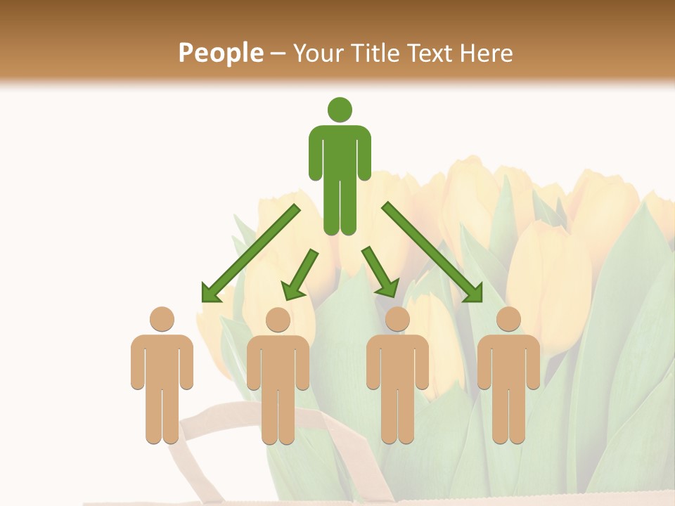 Yellow Tulips PowerPoint Template