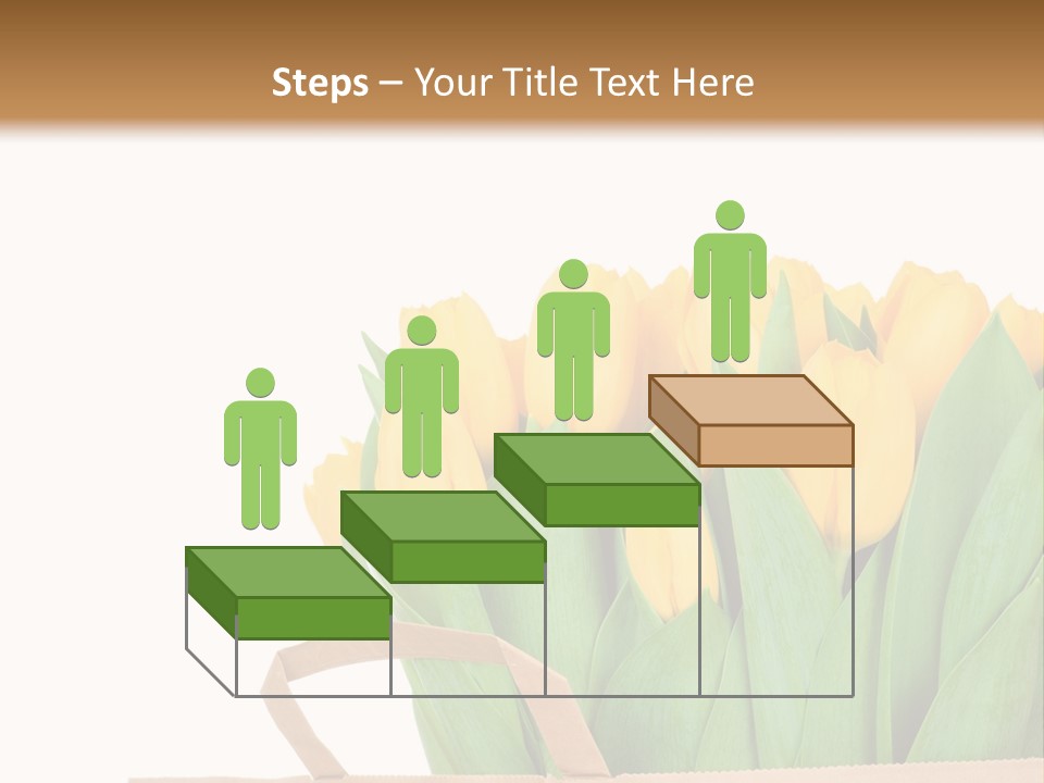 Yellow Tulips PowerPoint Template