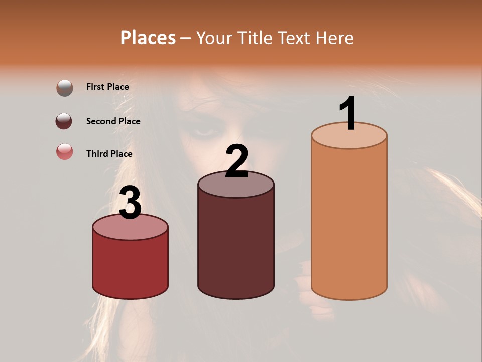 Women Hair Models PowerPoint Template