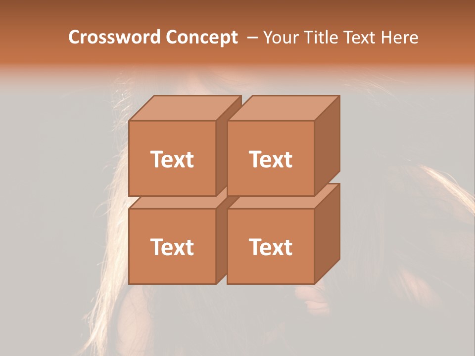 Women Hair Models PowerPoint Template