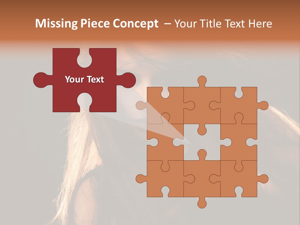 Women Hair Models PowerPoint Template