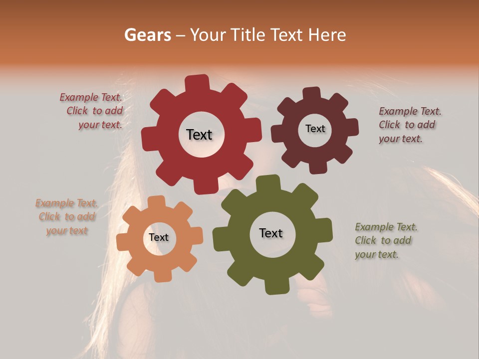 Women Hair Models PowerPoint Template