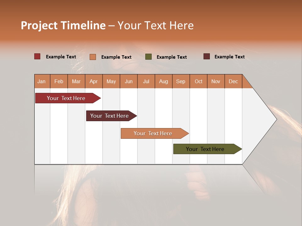 Women Hair Models PowerPoint Template
