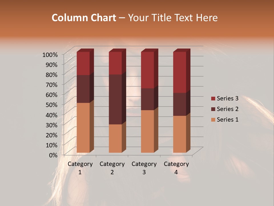 Women Hair Models PowerPoint Template