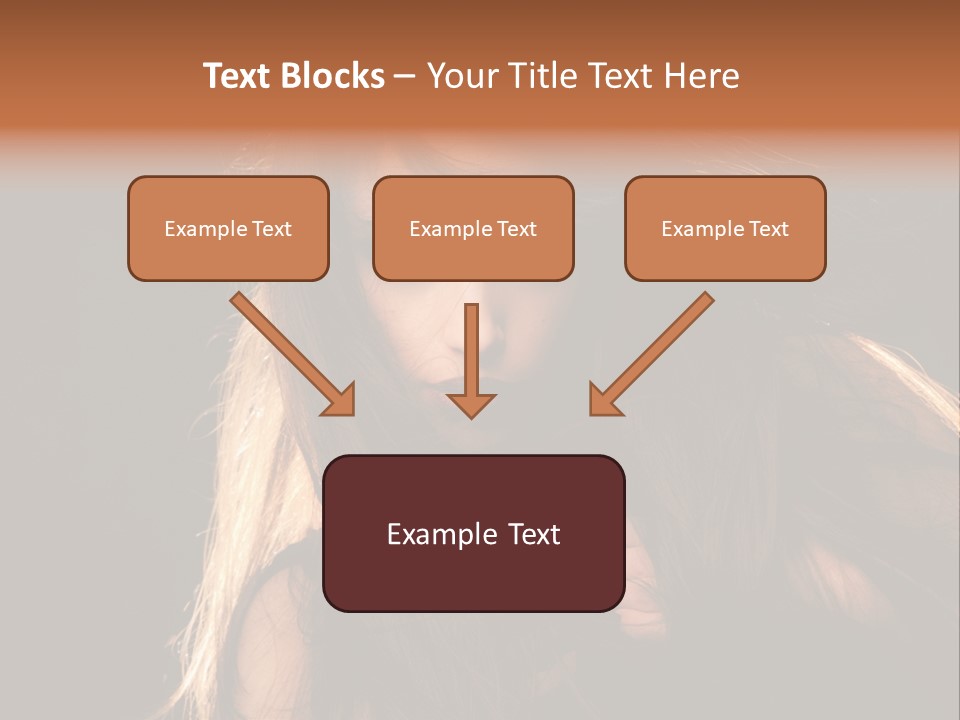 Women Hair Models PowerPoint Template