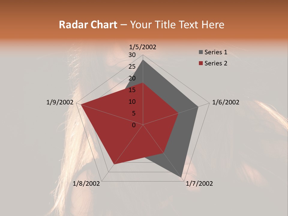 Women Hair Models PowerPoint Template