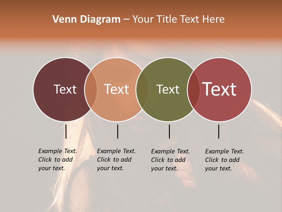 Women Hair Models PowerPoint Template