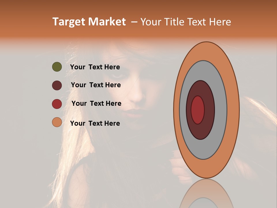 Women Hair Models PowerPoint Template