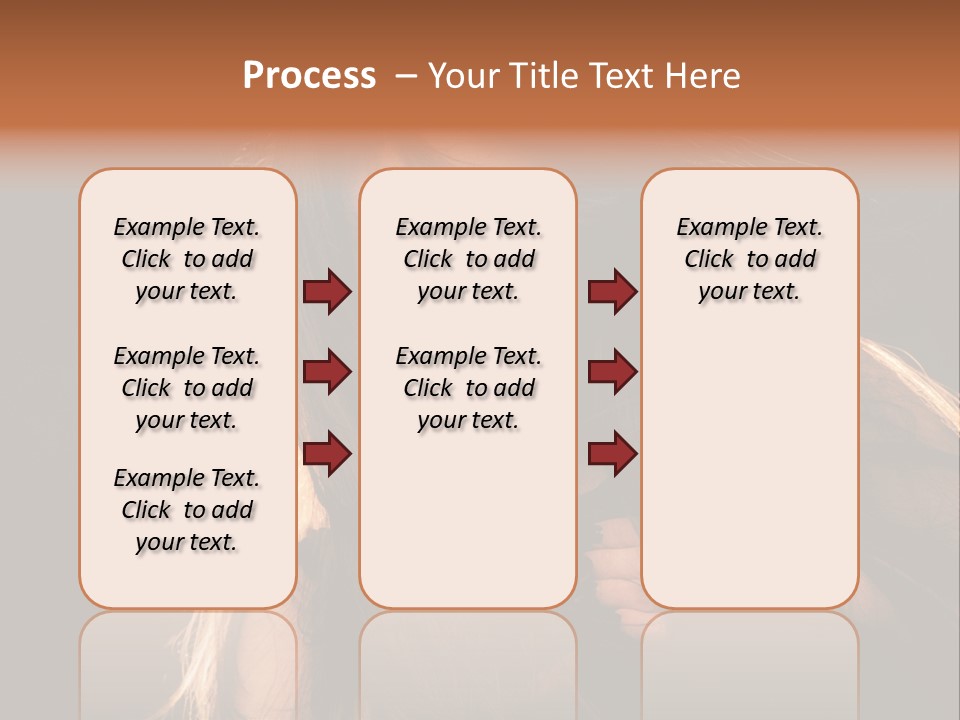 Women Hair Models PowerPoint Template