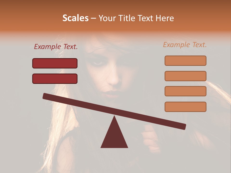 Women Hair Models PowerPoint Template