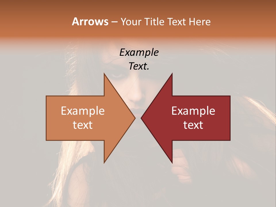 Women Hair Models PowerPoint Template