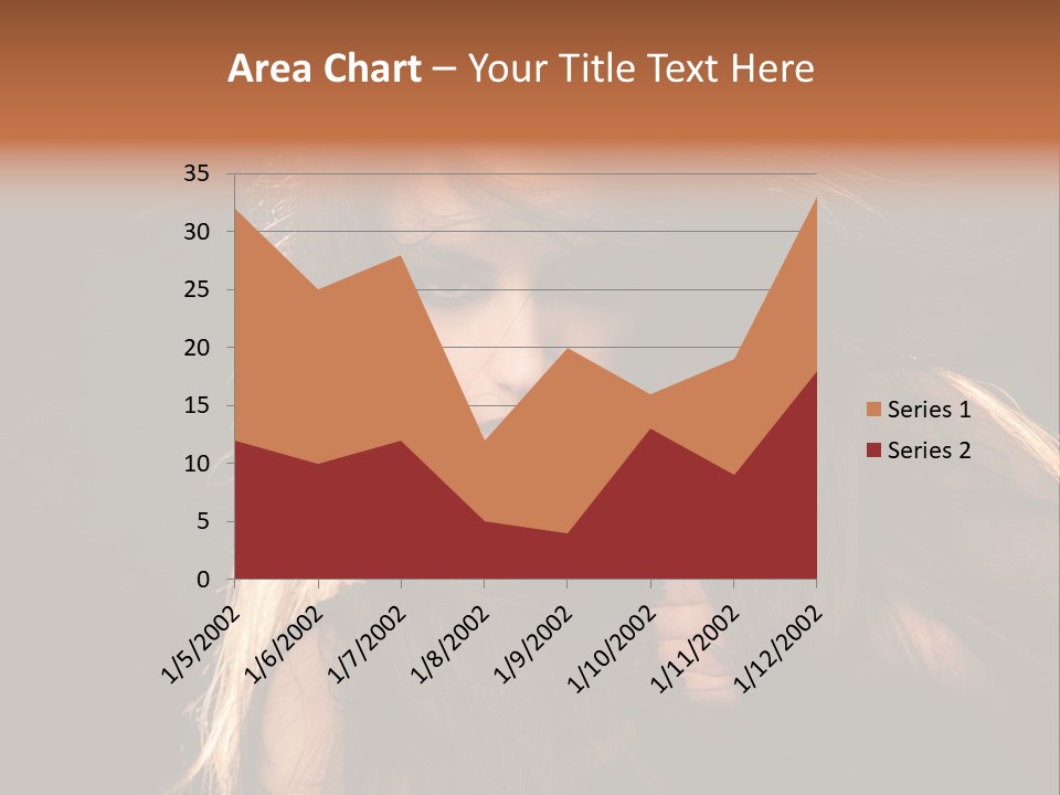 Women Hair Models PowerPoint Template