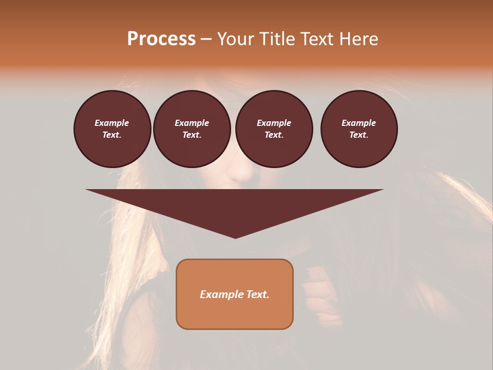 Women Hair Models PowerPoint Template