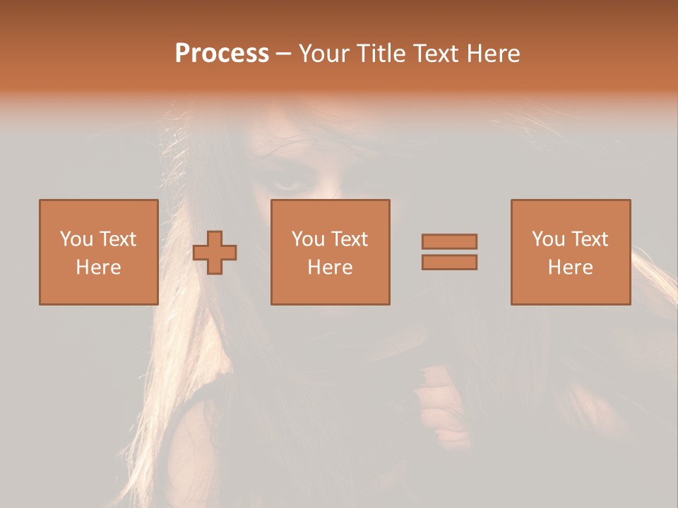 Women Hair Models PowerPoint Template