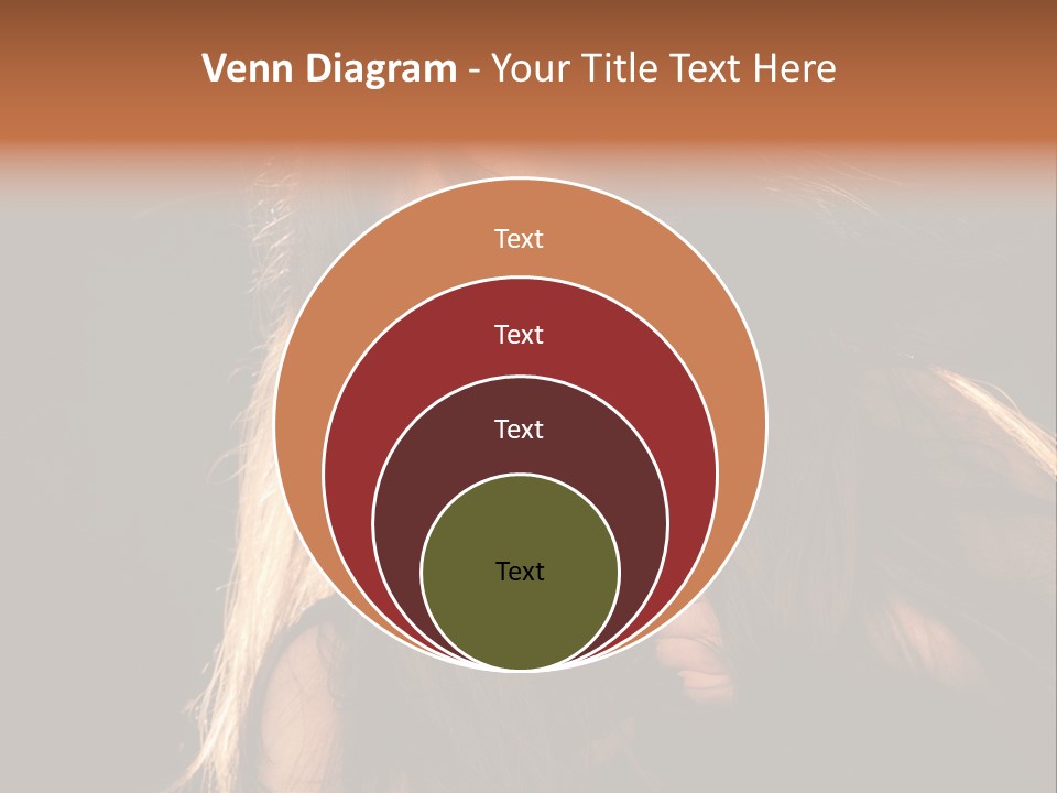 Women Hair Models PowerPoint Template