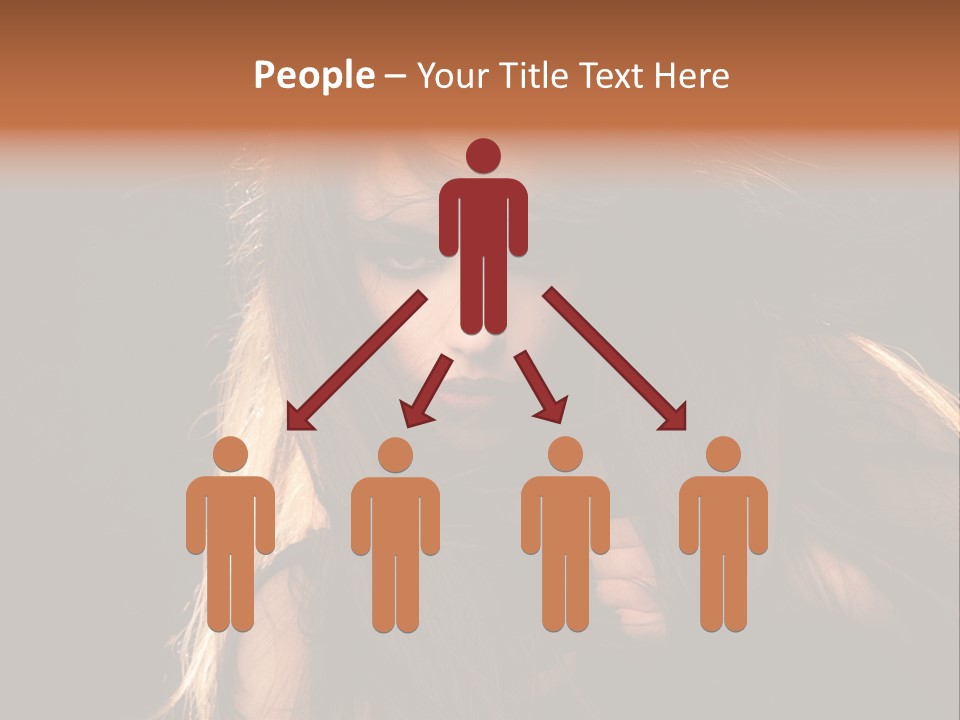 Women Hair Models PowerPoint Template