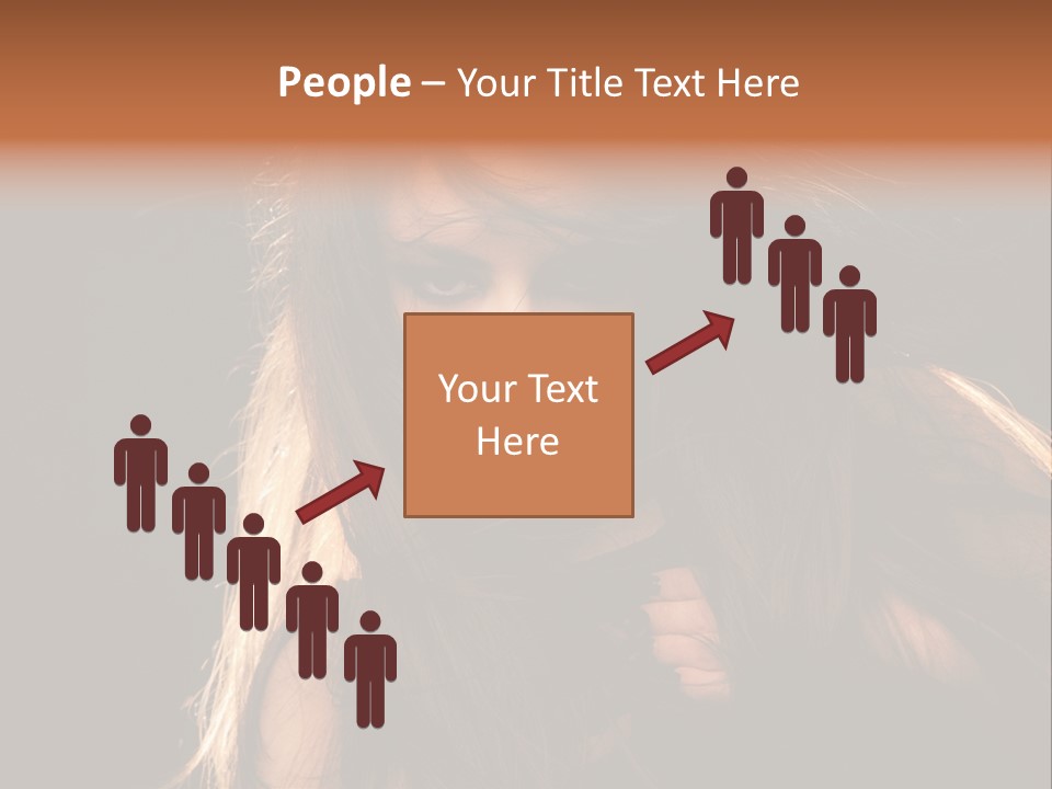 Women Hair Models PowerPoint Template