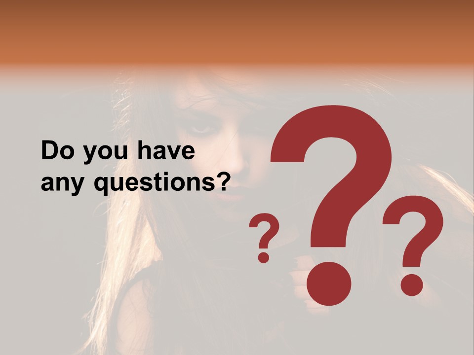 Women Hair Models PowerPoint Template