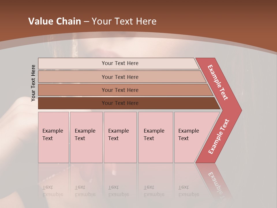 Female Eyes View PowerPoint Template