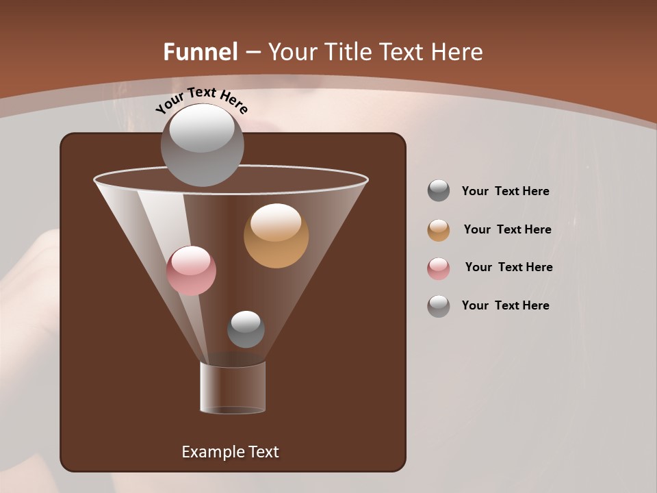 Female Eyes View PowerPoint Template