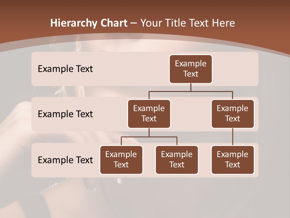 Female Eyes View PowerPoint Template
