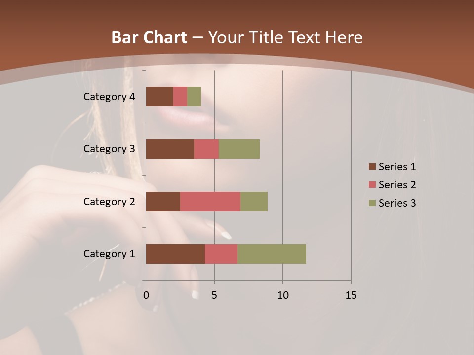 Female Eyes View PowerPoint Template