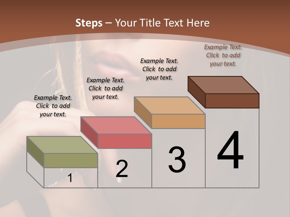 Female Eyes View PowerPoint Template