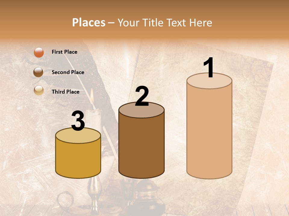 Character Poetry Lines PowerPoint Template