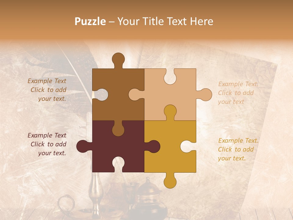 Character Poetry Lines PowerPoint Template