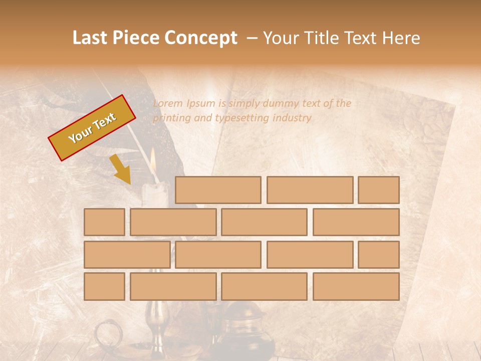 Character Poetry Lines PowerPoint Template