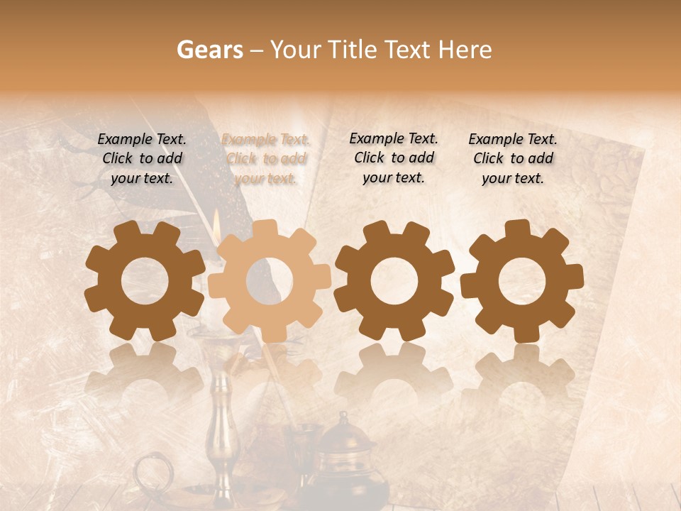 Character Poetry Lines PowerPoint Template