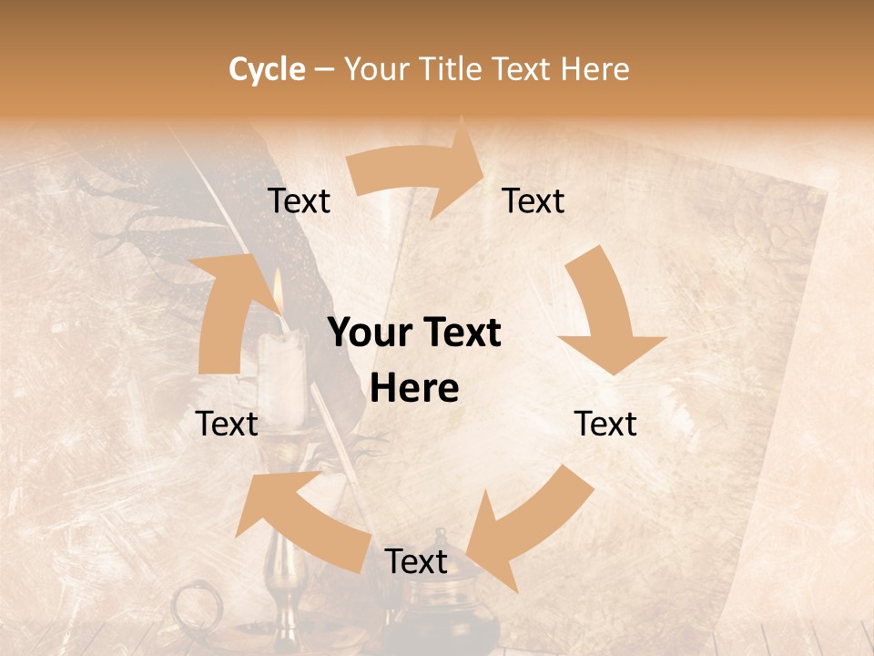 Character Poetry Lines PowerPoint Template