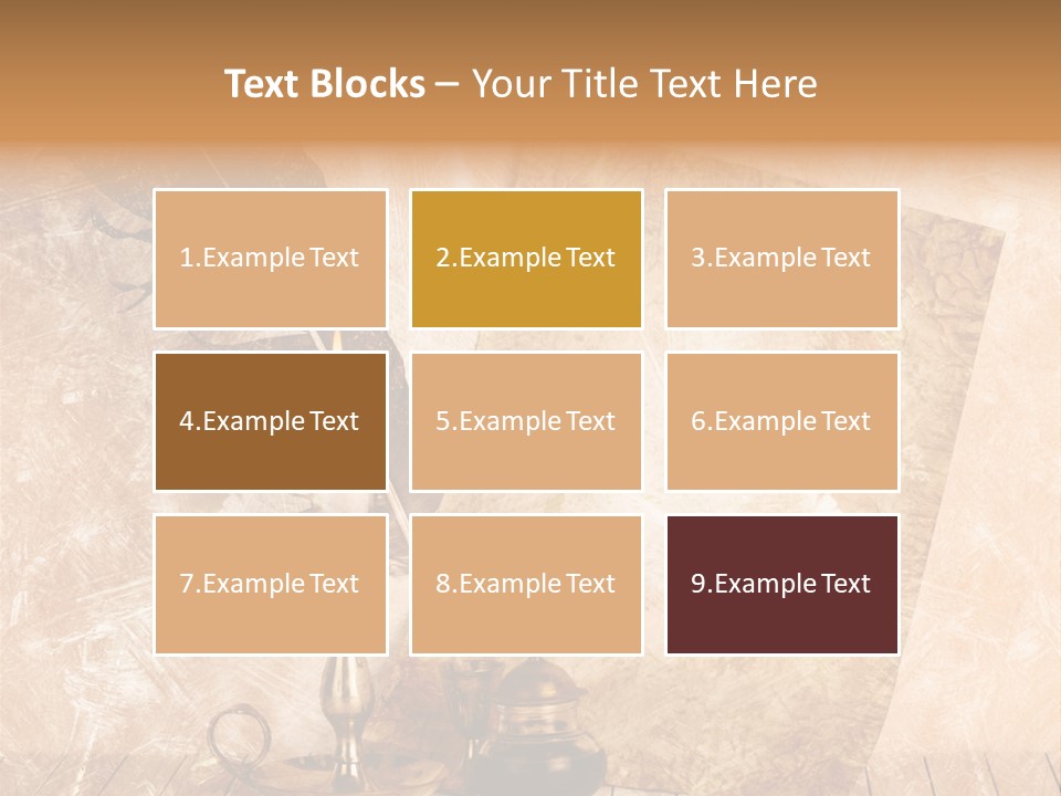 Character Poetry Lines PowerPoint Template