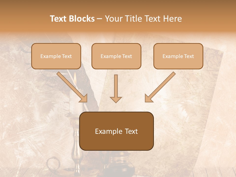 Character Poetry Lines PowerPoint Template