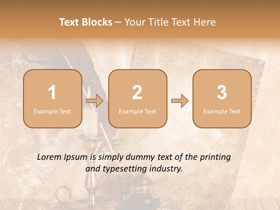 Character Poetry Lines PowerPoint Template