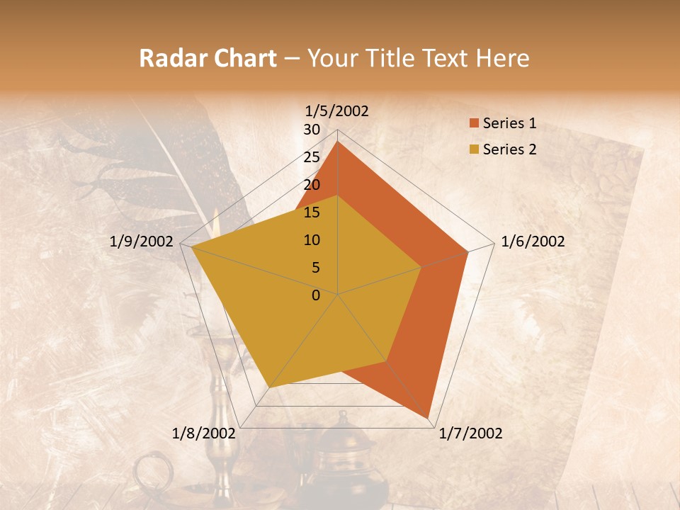 Character Poetry Lines PowerPoint Template