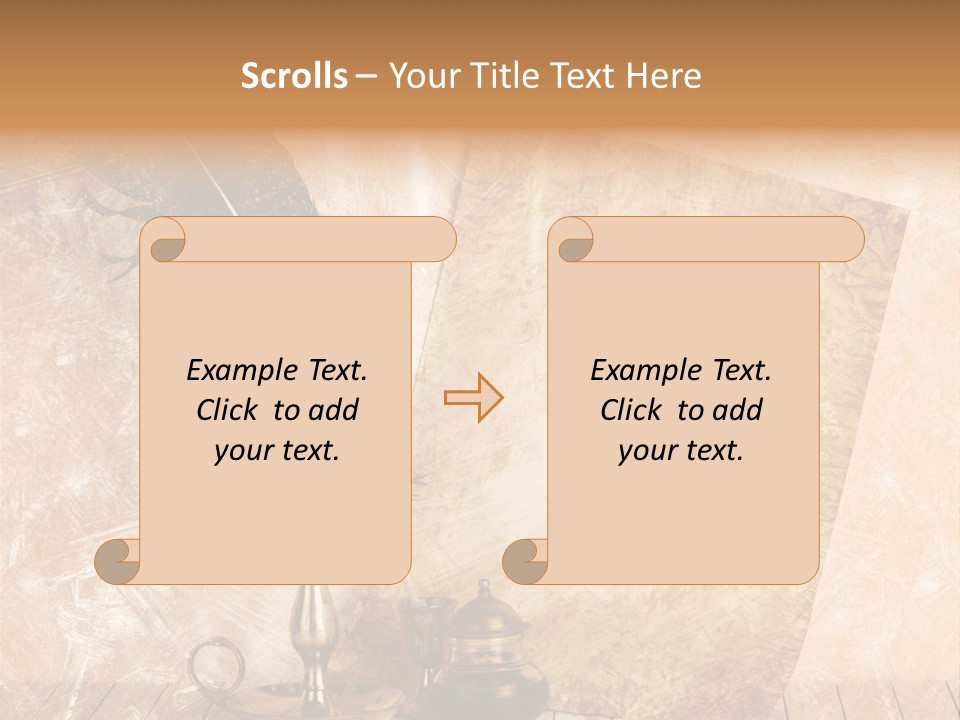 Character Poetry Lines PowerPoint Template