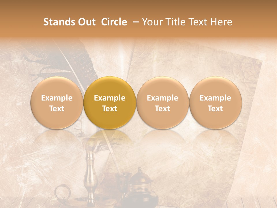 Character Poetry Lines PowerPoint Template